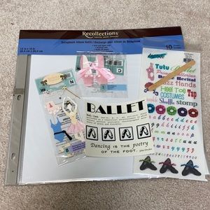 Scrapbook - ballet and tap